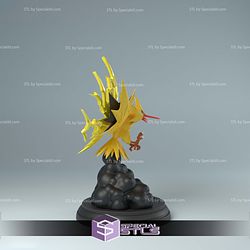 Legendary Birds Zapdos Pokemon 3D Printing Models