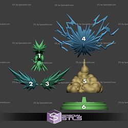 Legendary Birds Zapdos Pokemon 3D Printing Models