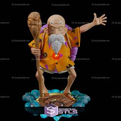 Master Roshi Turtle Water 3D Printing Models