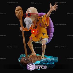 Master Roshi Turtle Water 3D Printing Models