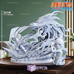 Might Guy Battle Madara 3D Printing Models