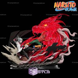 Might Guy Battle Madara 3D Printing Models