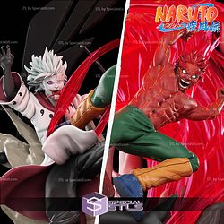 Might Guy Battle Madara 3D Printing Models