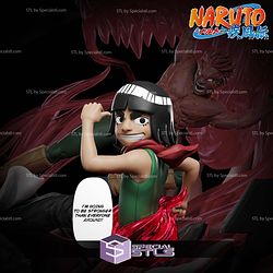 Might Guy Battle Madara 3D Printing Models