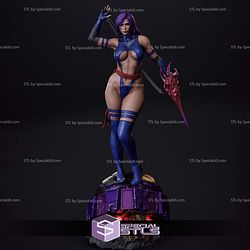 Psylocke Base Sentinel Head 3D Printing Models