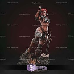 Red Sonja She Devil 3D Printing Models