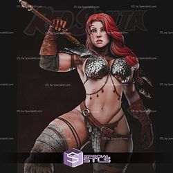 Red Sonja She Devil 3D Printing Models