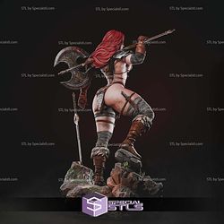 Red Sonja She Devil 3D Printing Models