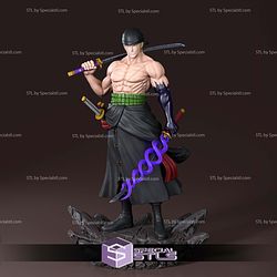 Roronoa Zoro Demon Base 3D Printing Models