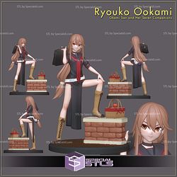 Ryouko Ookami Anime 3D Printing Models