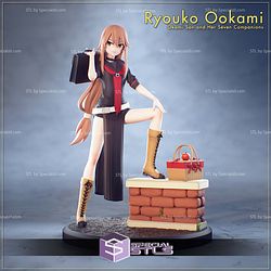 Ryouko Ookami Anime 3D Printing Models