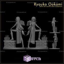 Ryouko Ookami Anime 3D Printing Models