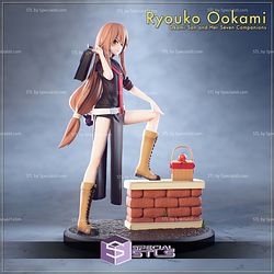 Ryouko Ookami Anime 3D Printing Models