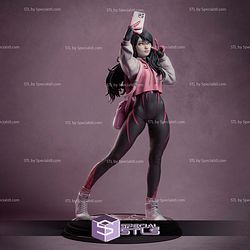 Spidergirl Selfie 3D Printing Models