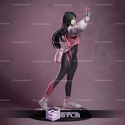 Spidergirl Selfie 3D Printing Models