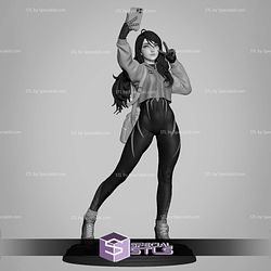 Spidergirl Selfie 3D Printing Models