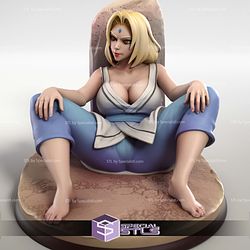 Tsunade Resting Pose Digital Printing Models