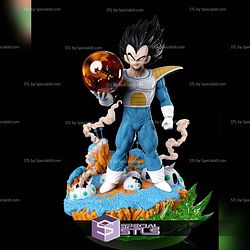 Vegeta Holding Dragonball 3D Printing Models