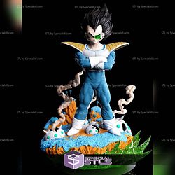 Vegeta Holding Dragonball 3D Printing Models