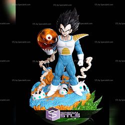 Vegeta Holding Dragonball 3D Printing Models