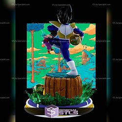 Vegeta Kick Gohan Kid 3D Printing Models