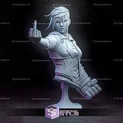 Vi Arcane Bad World Bust 3D Printing Models