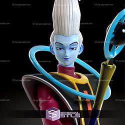 Whis Basic Pose 3D Printing Models