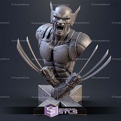 Wolverine Hugh Jackman Bust 3D Printing Models