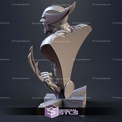 Wolverine Hugh Jackman Bust 3D Printing Models