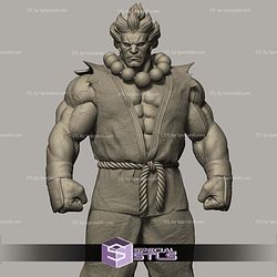 Akuma Street Fighter 2024 V2 Digital STL Files