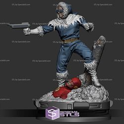 Captain Cold DC Villain Digital STL Files