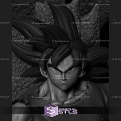 Goku Battle Walking Digital STL Files