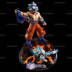 Goku Defeat Moro Dragonball Digital STL Files