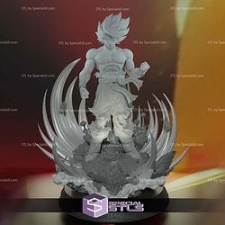 Goku Namek Various Base Digital STL Files