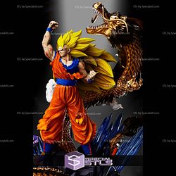 Goku SSJ3 and Dragon V2 Digital STL Files