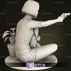 Mathilda 3D Print Sitting from L�on STL Files