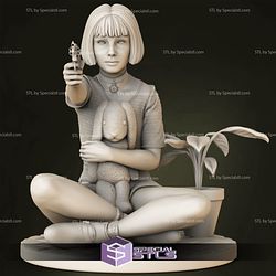 Mathilda 3D Print Sitting from L�on STL Files