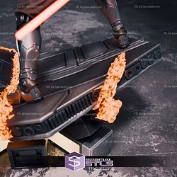 Ahsoka Tano vs Darth Maul Battle 3D Printing Models