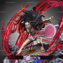 Nezuko Final Battle Diorama 3D Printer Files