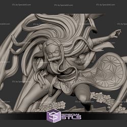 Nezuko Final Battle Diorama 3D Printer Files