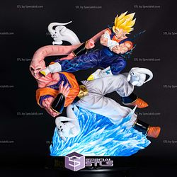 Vegito Attack Buu 3D Printer Files