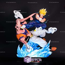 Vegito Attack Buu 3D Printer Files