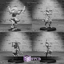 July 2024 Set 107 - Beast Hunt Epic Miniatures