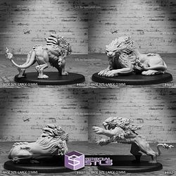 July 2024 Set 107 - Beast Hunt Epic Miniatures