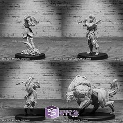 July 2024 Set 107 - Beast Hunt Epic Miniatures