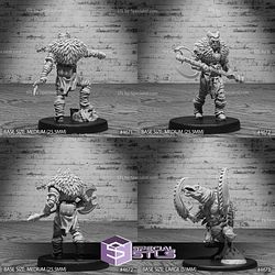 July 2024 Set 107 - Beast Hunt Epic Miniatures