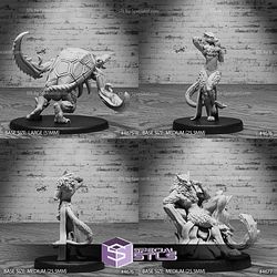 July 2024 Set 107 - Beast Hunt Epic Miniatures