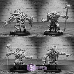 July 2024 Set 107 - Beast Hunt Epic Miniatures