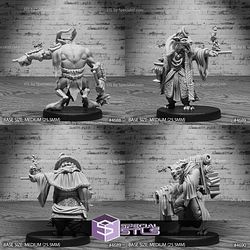 July 2024 Set 107 - Beast Hunt Epic Miniatures