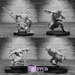 July 2024 Set 107 - Beast Hunt Epic Miniatures